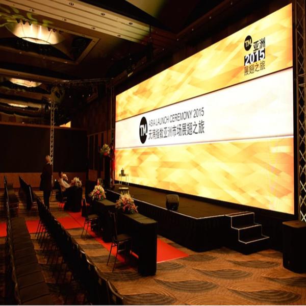 Indoor HD Stage LED Screen P3.91 , LED Video Wall Panel Screen 1920HZ Refresh Rate