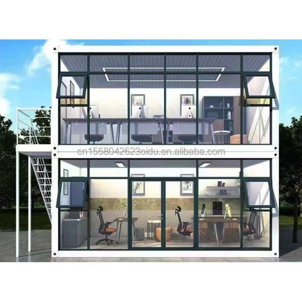 Buy Galvanized Steel Bending Prefab Container Workers Dormitory with 50/75/100mm Wave Sandwich Panel Wall at wholesale prices