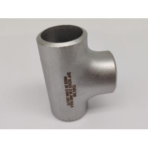 Customized Seamless Stainless Steel A403 Pipe Fittings Connection Equal Tee