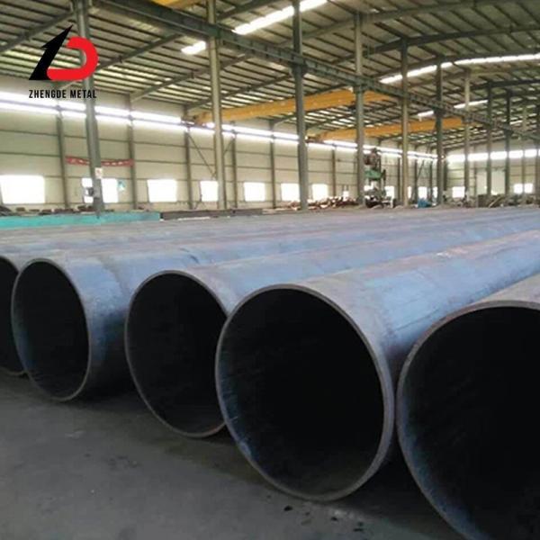 Buy Q195 Q215 Q345 Longitudinal Welded Pipe / Spiral Welded Pipe DN80 DN100 DN200 Large Diameter Welded Steel Pipe Factory Price at wholesale prices