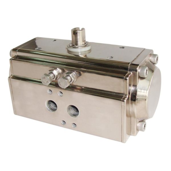 Buy Nickel Plated Pneumatic Actuator with ISO5211/DIN3337 and VDI/VDE3845 Standards for Low Pressure Applications at wholesale prices