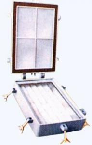 Quality Marine Hatch Cover with Rubber Gasket , Air Ventilation Aluminum Hatch Covers for sale