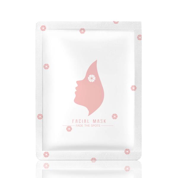 Buy Custom Printing Three Side Seal Aluminum Foil Facial Mask Packing Bags at wholesale prices