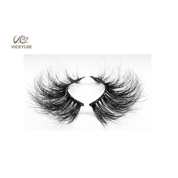Fan Shaped Plastic Cotton Stalk 18MM 7D Volume Lashes