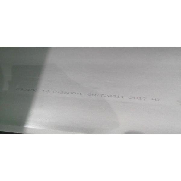 Heat Resistant Stainless 321 ASTM A240 Spec Plate 1D Finish 6mm X 1500mm X 3048mm
