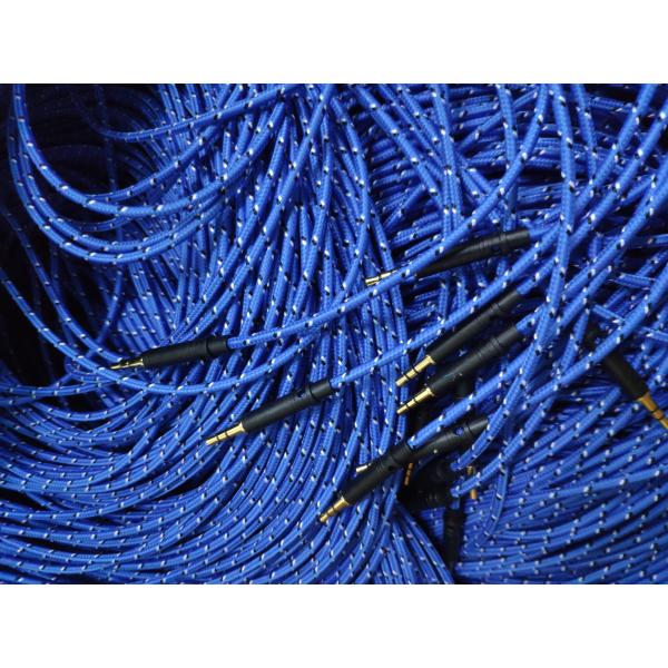 Nylon Braided 3.5MM Aluminum Alloy Shell Male To Male Audio Cable More Durable Transmit Better Sound