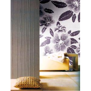 China Mosaic tile design recycled glass mosaic pattern customized size and design on sale