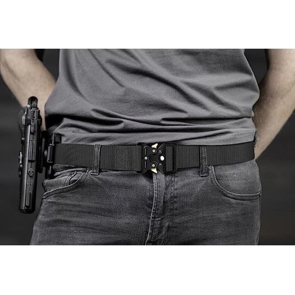 Tactical Belt ornaments Gun Belts Rigger Webbing With Heavy-Duty Quick-Release