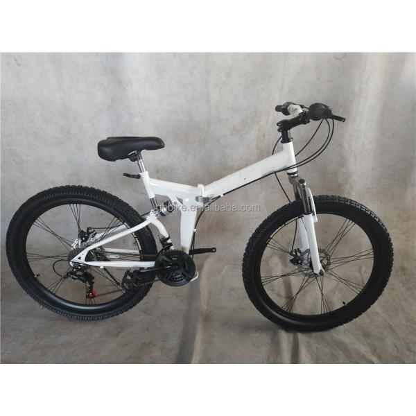 1.8m Full Suspension Folding Frame Adult Mountain Bike with Gross Weight of 17kg