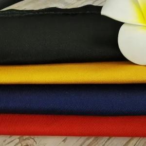 Twill Pattern Cotton Spandex Fabric Low Shrinkage For Clothing