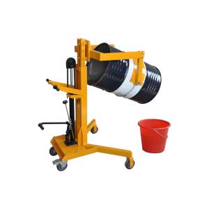 DTF350A Manual Hydraulic Drum Dumper Load Capacity 350Kg