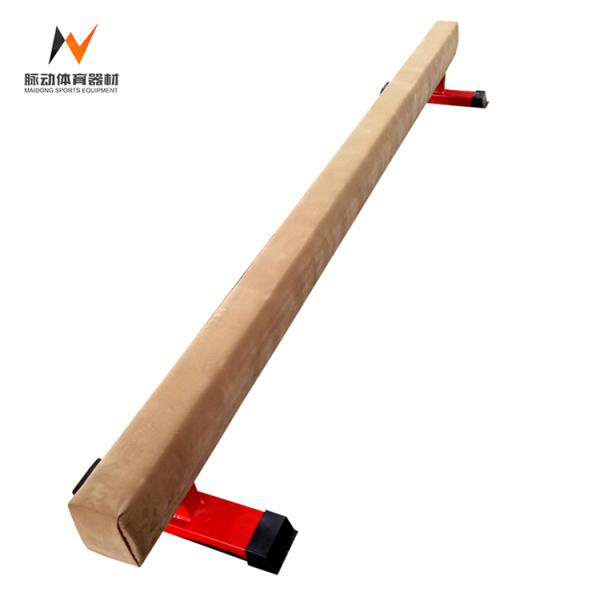 Waterproof Kids Wooden Balance Beam for Gymnastic Equipment 340*45*30cm