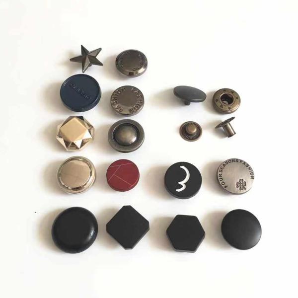 wholesale 17MM zinc alloy snap button cap gun metal button