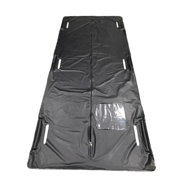 Manufacture Custom Central Zipper Disposable Waterproof Dead Body Packing Cross