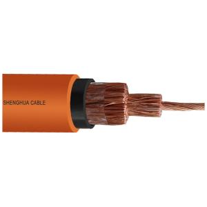 Flexible Rubber Cable 1.9 / 3.3 KV Low Halogen Low Smoke Rubber Sheath