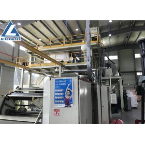 1600mm S Spunbond Nonwoven Machine / Spunbond Nonwoven Fabric Machine High