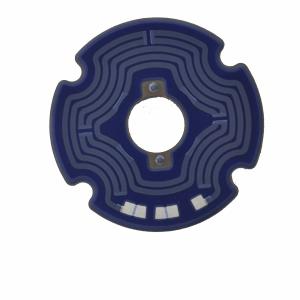 China 0.2mm Thickness Round Thick  Film Heater on sale