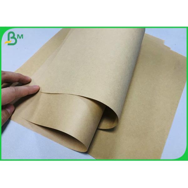Food Grade 60gsm 80gsm 120gsm Unbleached Papel Kraft Roll For Paper Bolsas