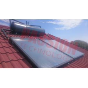 300 L High Efficient Sun Solar Water Heater With Two Collector Galvanized Steel