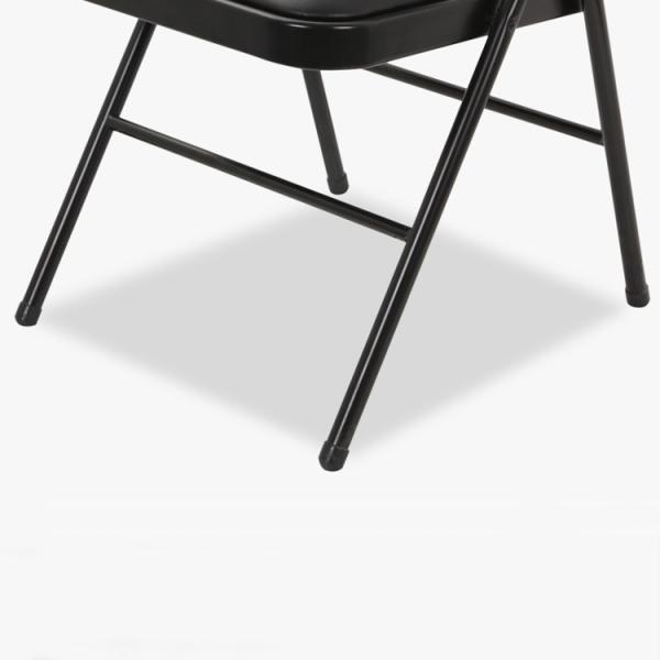 Outdoor Garden Wedding Party Banquet Events Stackable Pu Leather Metal Dining Chair