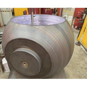 laser welding overlay Cladding process Pipe Flange Chemical industry equipment