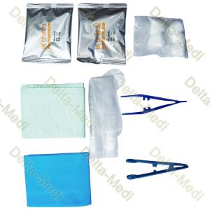 Disposable Sterile Perineal Care Kit With Underpad Cotton Ball Gloves Utility