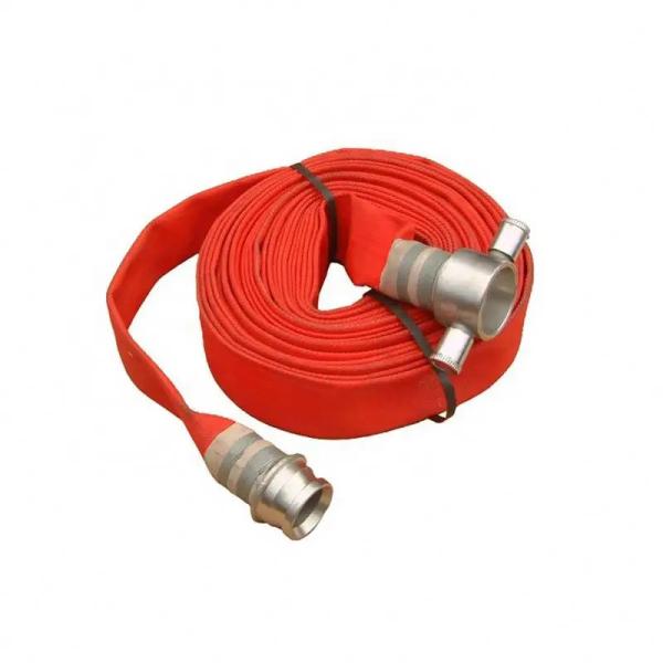 Buy Red Fire Hose Reel System for Fire Protection hydrant hose with coupling easy to use 3 inch at wholesale prices