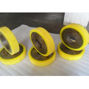 Oil Resistant Industrial PU Polyurethane Coating Rollers Wheels Replacement