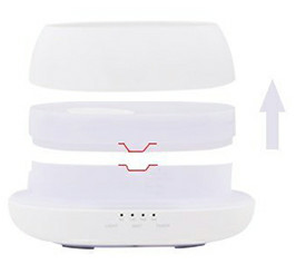 HOMEFISH Drop Shipping Electric Mini Humidifier Ultrasonic Aroma Humidifier