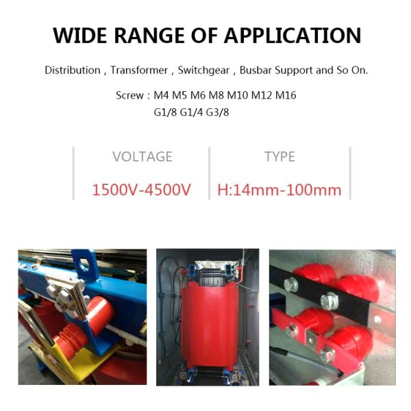 SM51M8 low voltage busbar insulator standoff insulator