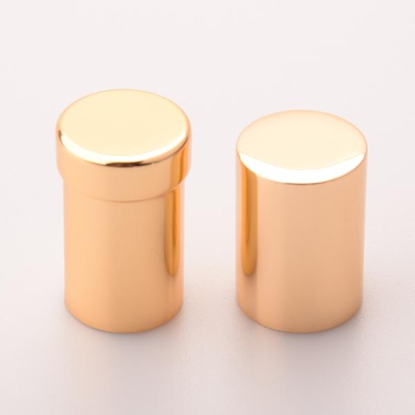 Buy Gold Electroplated Scented perfume bottle caps Lids at wholesale prices