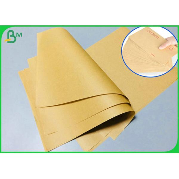 SGS Certified Roll Brown Kraft Paper 70g 80g For Flower Package 
