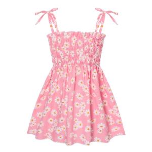 Children's Dress Clothing New Printing Summer Girls' Suspender Dress