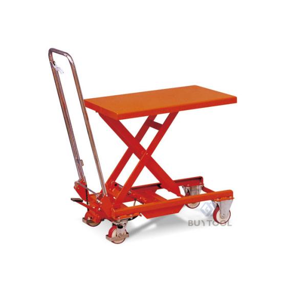 Electric Hydraulic Double Scissor Lift Table Cart 56" Lifting Manual Scissor Table