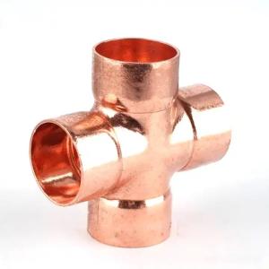 Stainless Steel Cross-connection Pipe Fitting with Threaded Connection