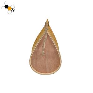 Garden Ornament Yellow Mason Beehive Natural Bamboo Bee Hive