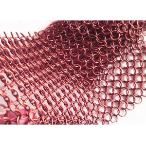 Architecture Decoration Stainless Steel Metal Ring Mesh for Room Divider Curtain