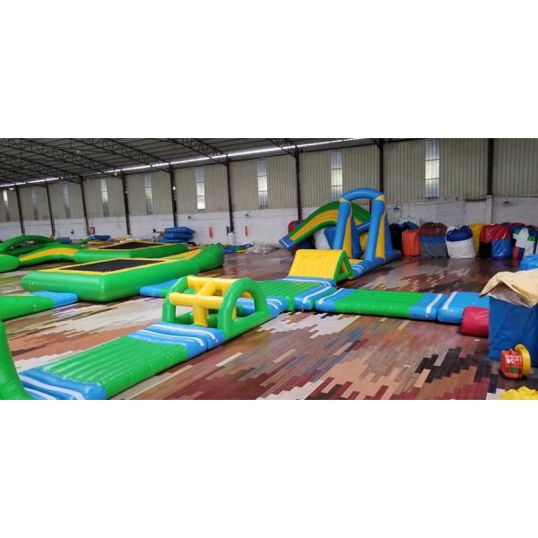 Inflatable Water Park Equipment Floating Inflatable Aqua Park