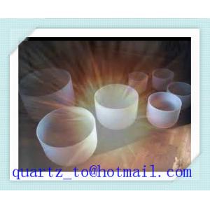 Quality crystal Quartz Singing Bowls for sale