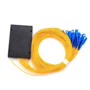 1*4 1*8 ABS Box Type Fiber Optic PLC Splitter With SC/APC Connector