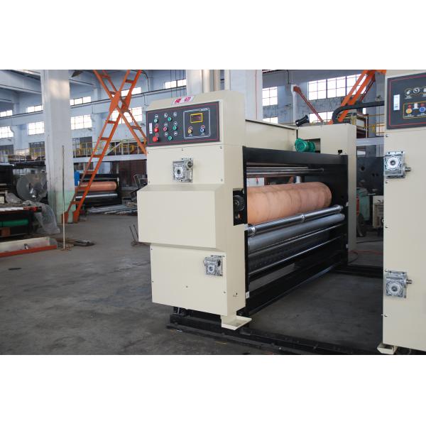 Alloy Steel Carton Making Machine With Ceramic Anilox Roller And Stacker Machine