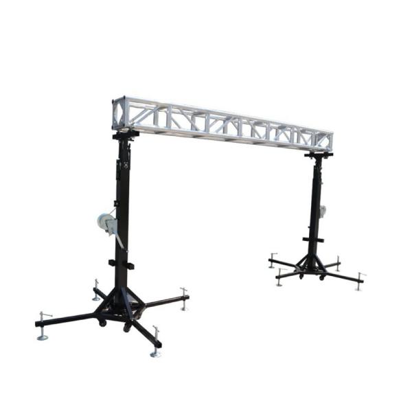 stage lighting lift audio equipment lift LED screen hoist truss lifting tower event lighting stand stage truss lift speaker hoist stand DJ lighting stand concert rigging lift event setup