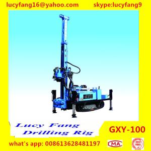 Quality China Cheapest Multi-function Crawler GXY-100 DTH Hammer Soil and Rock Anchor Drilling Rig for sale