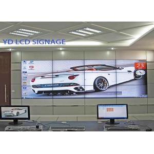 Commercial Wall Mounted Digital Signage , LCD Media Wall With High Brightness