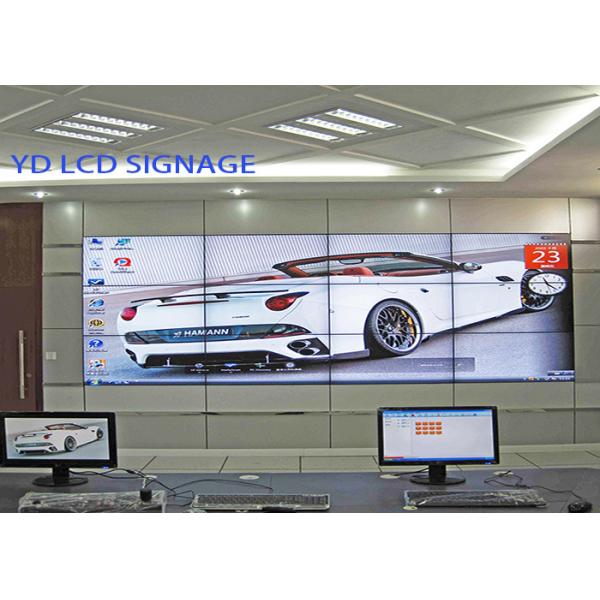 Buy Commercial Wall Mounted Digital Signage , LCD Media Wall With High Brightness at wholesale prices