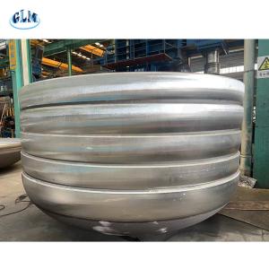 China Large Diameter Elliptical Dish Heads and Crown Petal Dished Ends on sale