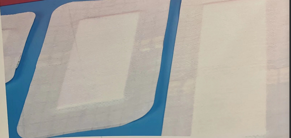 CE ISO Certified Non-woven Hydrocolloid Wound Dressing for I.V Catheters