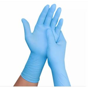 7g Disposable Medical Nitrile Gloves , Disposable Nitrile Examination Gloves