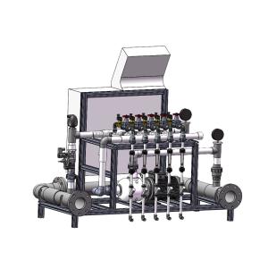 Hydroponics Automated Fertigation Control System For Multi Span Agricultural