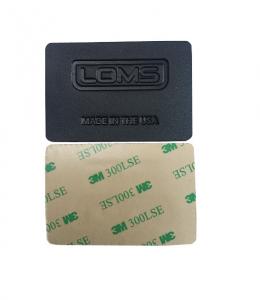 Quality Identifiable Leather Garment Tags , Leather Jeans Patch Self Adhesive Tape Finishing for sale